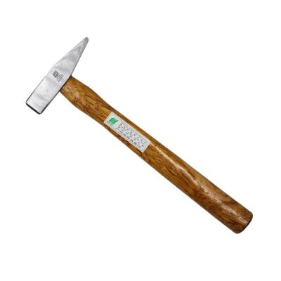 China Multifunctional Shockless Wooden Machinist Hammer Decoration 45# Carbon Steel Handle Construction Hammer for sale