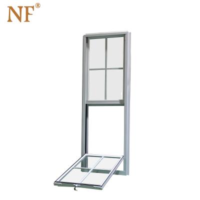 China Magnetic Screen Slide Up Double American Modern Hung Window Heritage Sash Windows Style Window Sash Windows for sale