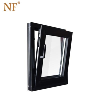 China Magnetic Screen NFRC Certificate Aluminum Tilt And Turn Windows With Mosquito Net Direct From Manufacturer for sale