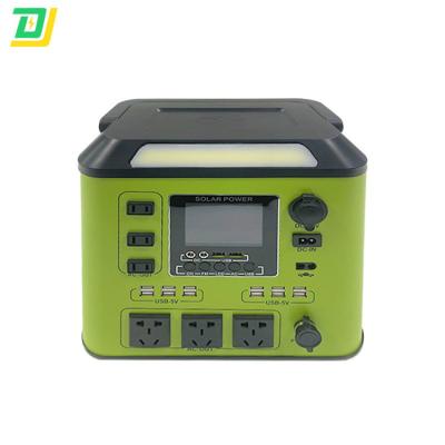 China Wireless Charging Newest Design Solar Generator Portable Outdoor Power Station for sale