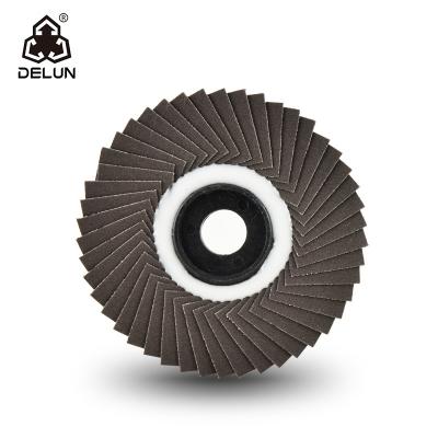 China 100mm Grinding Wheel Disc 75mm Iron Holder Aluminum Fin Disc Zirconia Foil for sale