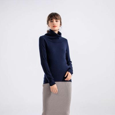 China Custom Anti-wrinkle Crewneck Sweater Designs Knitting Jumper Sweater For Ladies for sale