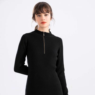 China Anti-wrinkle neck high wool pure cashmere sweater pull soft knitting sweaters winter women thicken pullovers plus size turtle neck sweater for sale