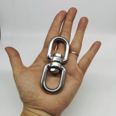 China Stainless Steel M8 Swivel Ring For Lifting Eye & Eye, Eye & Jaw for sale