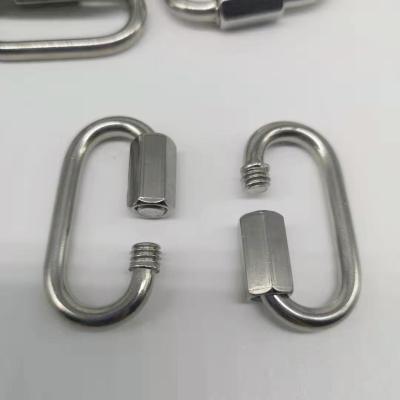 China Stainless Steel M6 Stainless Steel Quick Link To Lift Adjustable Screw Locked for sale