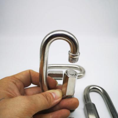 China Stainless Steel M10 Stainless Steel Quick Link To Lift Adjustable Screw Locked for sale