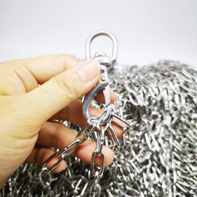 China Trail Chain 304 Diameter 5mm Stainless Steel Link Chain for sale