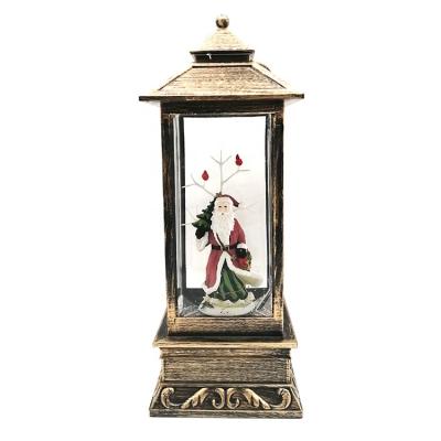 China Gift & Factory Products WDL-1971 WEIJIULE Xmas Xmas Christmas Gift Decoration Hot Office Decoration LED Rectangular Night Light-brush Gold for sale