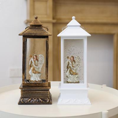 China Christmast Ornament Customized Good Quality Smart Home Creative Product Led Music Night Light Little Angel Lamp for sale