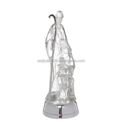 China 2022 Acrylic Light Acrylic Transparent Light Religion Acrylic Night Light Provided Decorative Led Lantern for sale