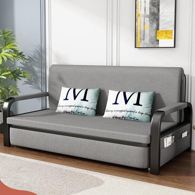 China Single and double retractable sofa sitting of other small household storage and folding bed living room multi-function sofa bed for sale