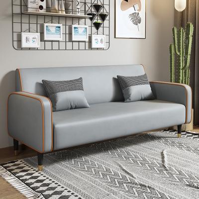 China Other science and technology fabric sofa modern simple light luxury fabric small apartment double small single sofa for sale