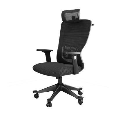 China Adjustable Comfortable Breathable Computer Chair Home Study Chair Ergonomic Back(other) Mesh Fabric Office Swivel Chair for sale