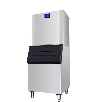 China Commercial 100KG 200kg 300kg Per Day Moon Shape Ice Maker Machine Crescent Ice For Cold Drink for sale