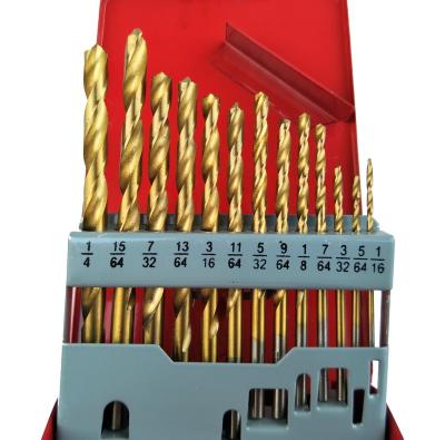 China HSS Kolarwin 13 PC Titanium Coated HSS Drill Bit Set (1/16