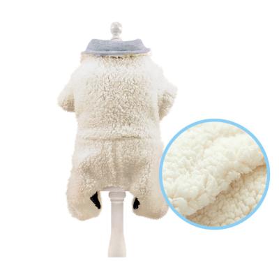 China Winter Style Bunny Bib Sustainable Cat Dog Legs Thickened Pet Clothes For Rabbits for sale