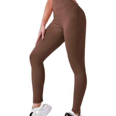 China Sexy Breathable Skin Cellulite New Arrival Women Sports Tracksuit Elastane High Waist Crac! crack! Bum Yoga Gym Fitness Leggings For Women for sale