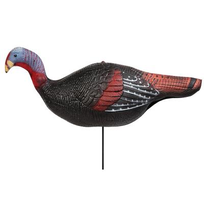 China Stocked Plastic Outdoor Folding Realistic Inflatable Turkey Decoy For Hunting for sale