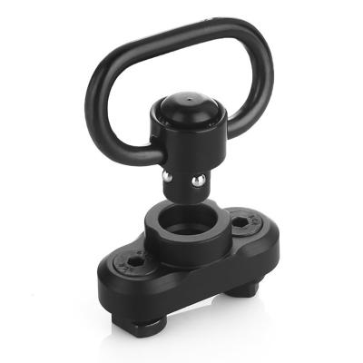 China Easy To Carry QD Heavy Duty Quick Detach Detachable Push Button Gun Sling Swivel Adapter for sale