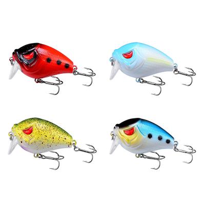 China Deep swim 45mm 13g China Bait Fishing Tackle Wholesale Vivid Small Artificial Shimmy Crankbaits Wholesale for sale