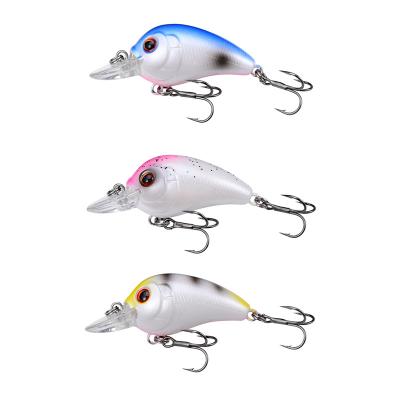 China Swim 33mm Whitewater 2.3g Artificial Hard Fishing Tackle Lure Bluegill Crankbait Wobbler for sale