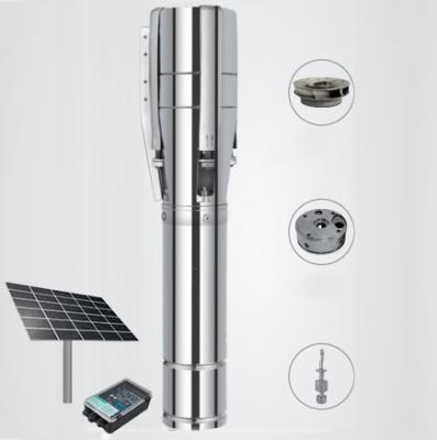 China Agriculture / Garden AC / DC Solar Powered Water Pump System Machine For Irrigation for sale