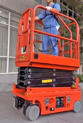 China 6m Height Mini Scissor Lift Platform 230kg Load Capacity for sale