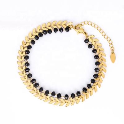 China FASHIONABLE Hot Sale 18K Gold Plated Tarnish Free Butterfly Anklet Anklet Women for sale