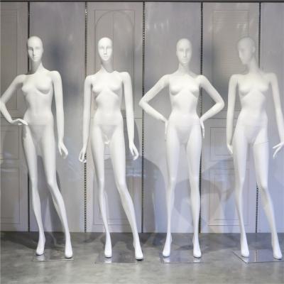 China High Quality Plus Size Matte Mannequin Full Body Fiberglass Dummy Window Display for sale