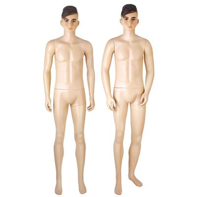 China XINJI New Design Skin Mannequin Plus Tone Dummy Cheap Plastic Male Full Size Body Men Mannequins for sale