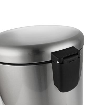 China Stainless Steel 20L Fingerprint Proof Trash Can for sale