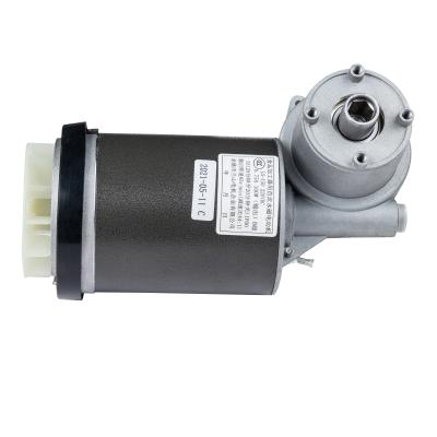 China Totally Enclosed Speed ​​A0 DC Juicer Motor Pasta Maker Slow Speed ​​DC Worm Gear Motor for sale