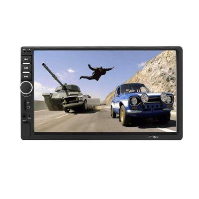 China Built-in Universal IR/FM/Games HOT2022 CS-7018C Dual Din 7 Inch MP3/MP4 Player Car Radio Stereo for sale