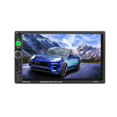 China Built-in Universal IR/FM/Games HOT2022 CS-7010C Double Din 7 Inch MP3/MP4 Player Car Radio Stereo for sale