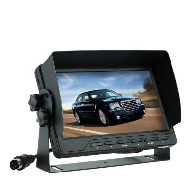 China Hot Selling Dashboard 7 Inch Heavy Duty Car 2Ch AHD Digital LCD Monitor For Truck / Bus 7