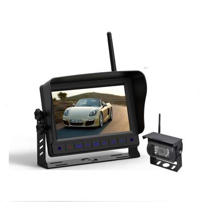 China Truck Vehicle Car Digital Rear View Wireless Parking Reverse Camera Monitor Backup System CS-S762TM-W for sale