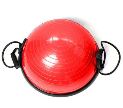 China Yoga Fitness Exercise Balance Ball Yoga Balance Trainer Ball With Lifting Rope for sale