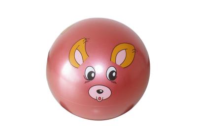 China Weicher Gymnastikball Kern-Übungs-Yoga Pilates-Ball-55cm 65cm 75cm mit Muster zu verkaufen