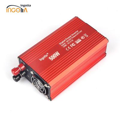 China 500W 12v/24v/48v/60V/72V AC 110v/230v DC Modified Sine Wave Power Inverter Car Power Inverter 160*95*60mm for sale