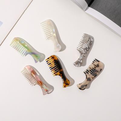 China Korean Simple Acetate Hair Comb Cut Platypus Retro Wholesale Hair Clip for sale