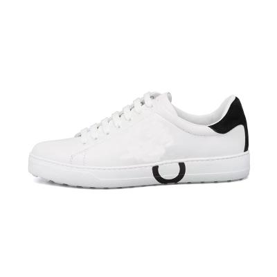 China Gancini Fashion Trend Men Classics Designer Shoes Genuine Leather Platform Top Trainers Women Black White Black Thick-soled Outdoor Casual Sneakers for sale