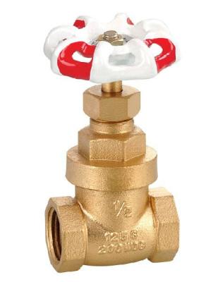 China JD-1003Brass Brass Forged Gate Valve With Cast Iron Handle for sale