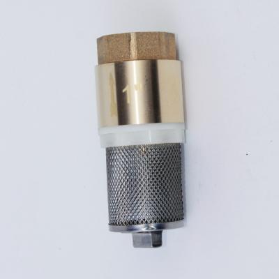 China General Brass Suction Valve With Clip Spring Check Valve Brass Check Valve Supplier for sale