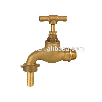 China JD-460 Null Cast Brass Stop Bibcock Taps Valve With T-Handle for sale