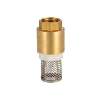 China General 15mm JD-3005 Swing Control Brass Suction Valve for sale