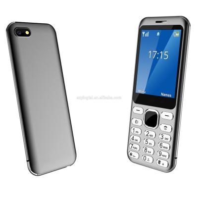 China Hot Selling SIM Card 2.8 Inch Gsm Numeric Keypad 0.3MP Dual Sim 0.3MP Metal Slim Body Mobile Phone Dual Camera for sale