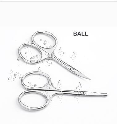 China Factory Direct Selling Durable High Quality Manual Nose Hair Scissors Stainless Steel Small Beauty Scissors Sets for sale