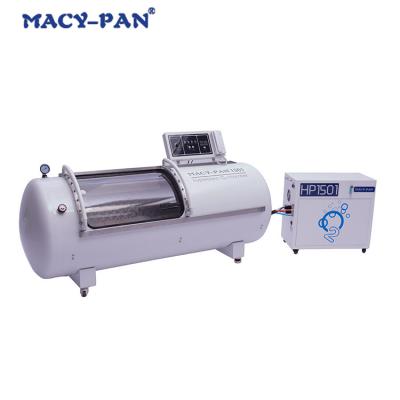 China High Pressure Stainless Steel+Polycarbonate HBOT HP1501-90 Hard Type Oxygen Chamber for sale