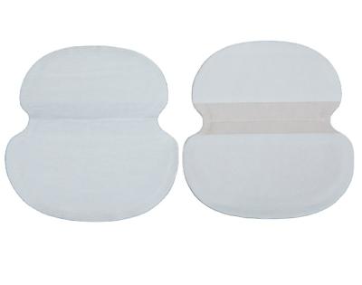 China HD120 Nonwoven Fabric Disposable Breathable Underarm Pads 110x120mm Armpit Sweat Pads Sweat Absorbent Pads for sale