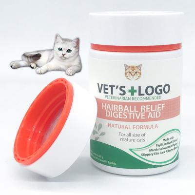 China Sustainable Pet Supplements Suppliers Hairball Chewable Relief Digestive Aid Cat Pet Supplements for sale